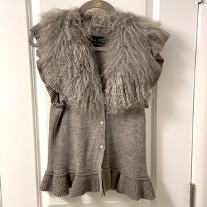 Linda Richard’s Designer cashmere vest